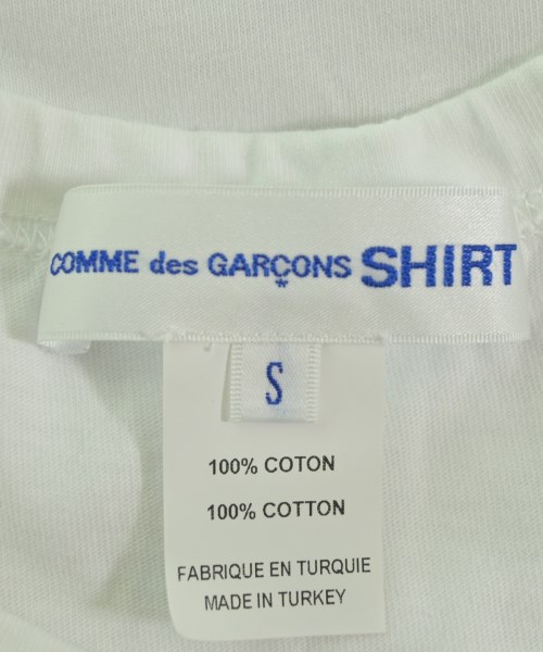 COMME des GARCONS SHIRT（コムデギャルソンシャツ）Tシャツ・カットソー 白 サイズ:S メンズ/2200720231229