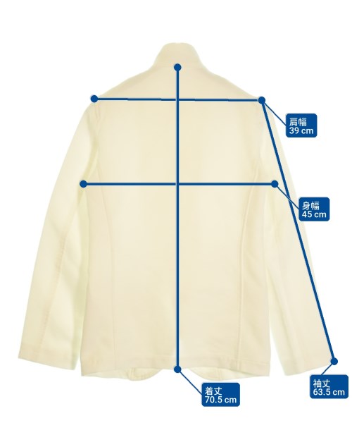 COMME des GARCONS SHIRT（コムデギャルソンシャツ）カジュアルジャケット 白 サイズ:XS メンズ/2200723072010