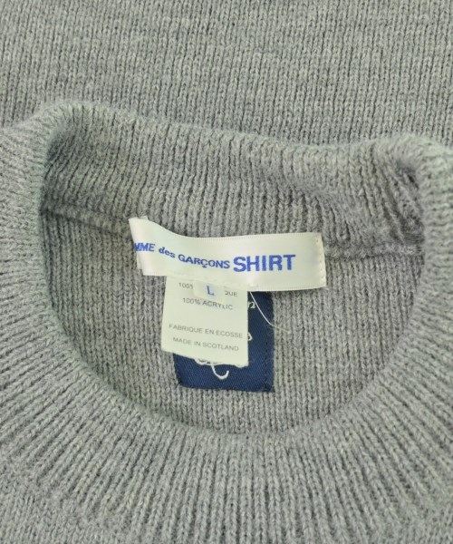 COMME des GARCONS SHIRT（コムデギャルソンシャツ）ニット・セーター グレー サイズ:L メンズ/2200723072072