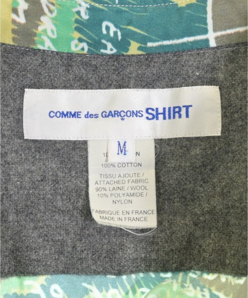 COMME des GARCONS SHIRT（コムデギャルソンシャツ）カジュアルシャツ 緑 サイズ:M メンズ/2200723929123