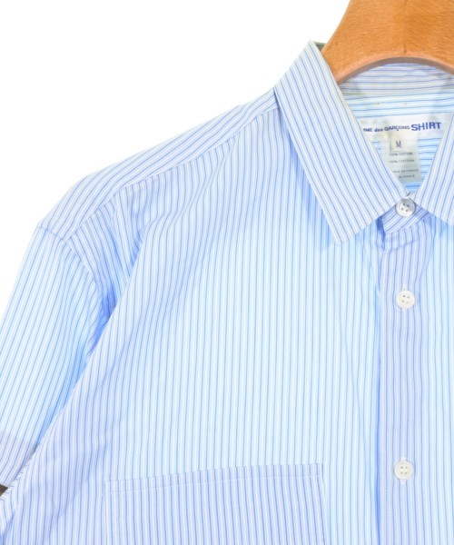 COMME des GARCONS SHIRT（コムデギャルソンシャツ）カジュアルシャツ 青 サイズ:M メンズ/2200720473070
