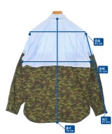 COMME des GARCONS SHIRT（コムデギャルソンシャツ）カジュアルシャツ 青 サイズ:M メンズ/2200720473070