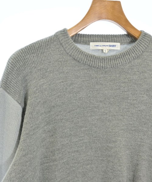 COMME des GARCONS SHIRT（コムデギャルソンシャツ）ニット・セーター グレー サイズ:S メンズ/2200720873023