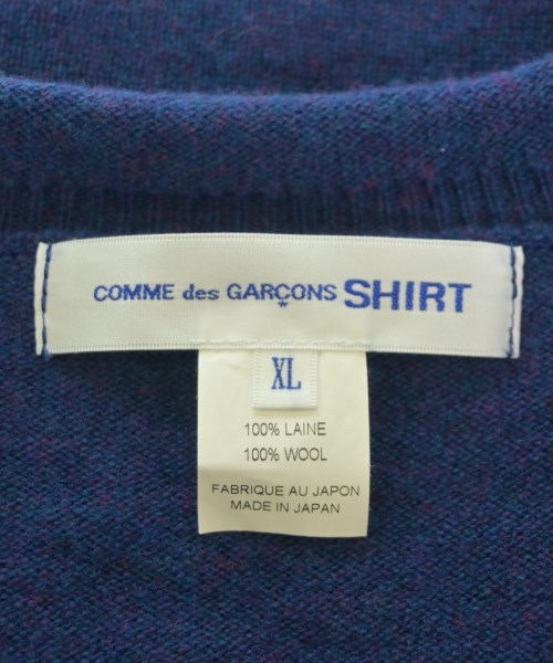 COMME des GARCONS SHIRT（コムデギャルソンシャツ）ニット・セーター 青 サイズ:XL メンズ/2200724142026