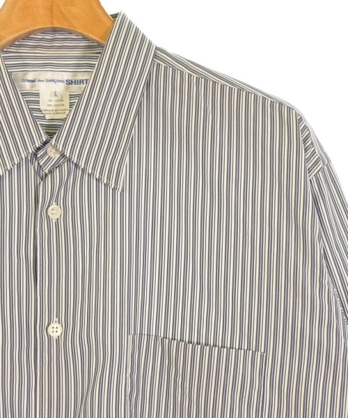 COMME des GARCONS SHIRT（コムデギャルソンシャツ）カジュアルシャツ 紺 サイズ:L メンズ/2200724173013