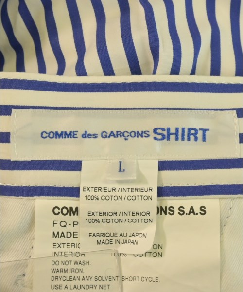 COMME des GARCONS SHIRT（コムデギャルソンシャツ）ショートパンツ 青 サイズ:L メンズ/2200724173020