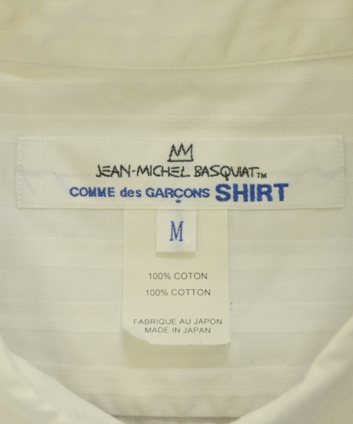 COMME des GARCONS SHIRT（コムデギャルソンシャツ）カジュアルシャツ 白 サイズ:M メンズ/2200720460032