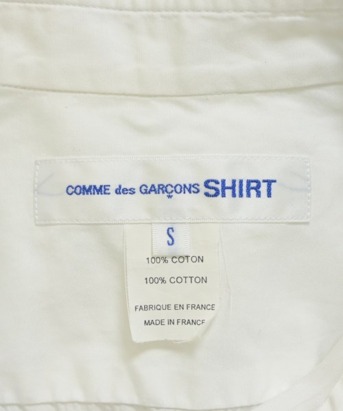 COMME des GARCONS SHIRT（コムデギャルソンシャツ）カジュアルシャツ 白 サイズ:S メンズ/2200720460049