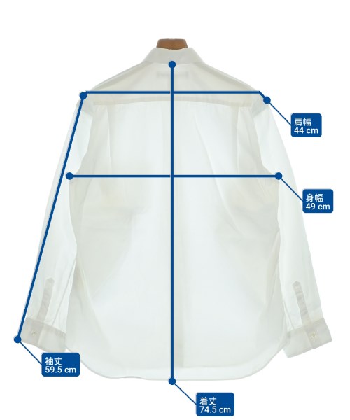 COMME des GARCONS SHIRT（コムデギャルソンシャツ）カジュアルシャツ 白 サイズ:S メンズ/2200720460049