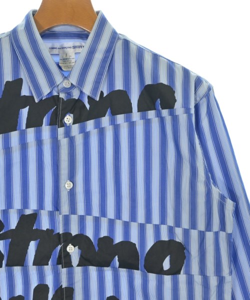 COMME des GARCONS SHIRT（コムデギャルソンシャツ）カジュアルシャツ 青 サイズ:S メンズ/2200720460063