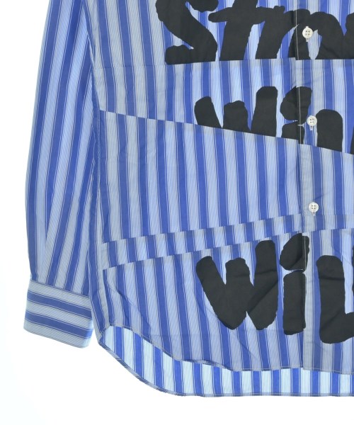 COMME des GARCONS SHIRT（コムデギャルソンシャツ）カジュアルシャツ 青 サイズ:S メンズ/2200720460063