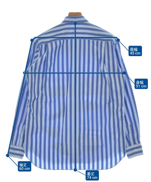COMME des GARCONS SHIRT（コムデギャルソンシャツ）カジュアルシャツ 青 サイズ:S メンズ/2200720460063