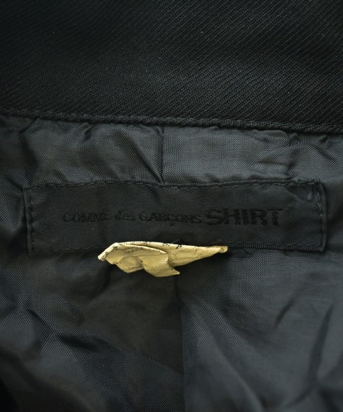 COMME des GARCONS SHIRT（コムデギャルソンシャツ）カジュアルジャケット 黒 サイズ:L メンズ/2200724997015
