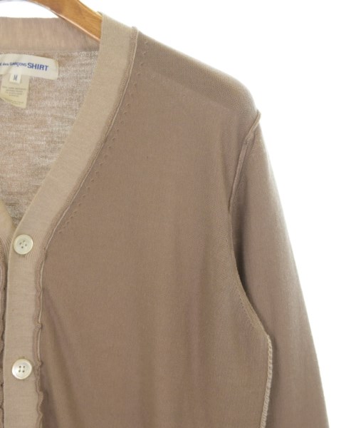 COMME des GARCONS SHIRT（コムデギャルソンシャツ）カーディガン ベージュ サイズ:M メンズ/2200725084097