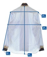 COMME des GARCONS SHIRT（コムデギャルソンシャツ）カジュアルシャツ 青 サイズ:XS メンズ/2200719433054