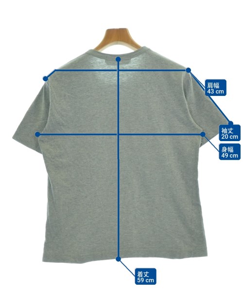 COMME des GARCONS SHIRT（コムデギャルソンシャツ）Tシャツ・カットソー グレー サイズ:S メンズ/2200725747015