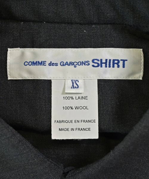 COMME des GARCONS SHIRT（コムデギャルソンシャツ）カジュアルシャツ グレー サイズ:XS メンズ/2200726020032