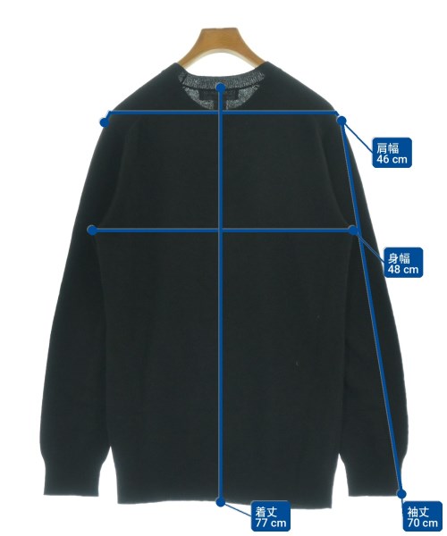 COMME des GARCONS SHIRT（コムデギャルソンシャツ）ニット・セーター 黒 サイズ:M メンズ/2200721496061