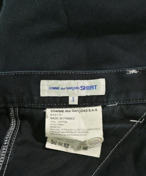 COMME des GARCONS SHIRT（コムデギャルソンシャツ）デニムパンツ 黒 サイズ:S メンズ/2200721079127