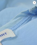 COMME des GARCONS SHIRT（コムデギャルソンシャツ）Tシャツ・カットソー 青 サイズ:M メンズ/2200726336010