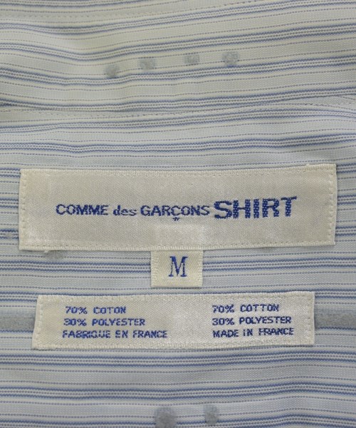 COMME des GARCONS SHIRT（コムデギャルソンシャツ）カジュアルシャツ 青 サイズ:M メンズ/2200722589014