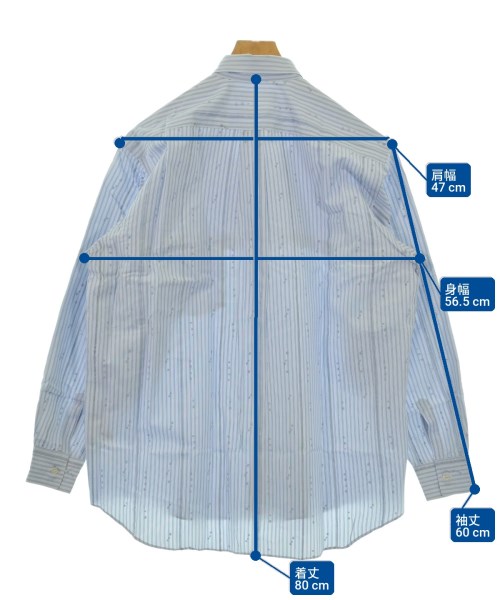 COMME des GARCONS SHIRT（コムデギャルソンシャツ）カジュアルシャツ 青 サイズ:M メンズ/2200722589014