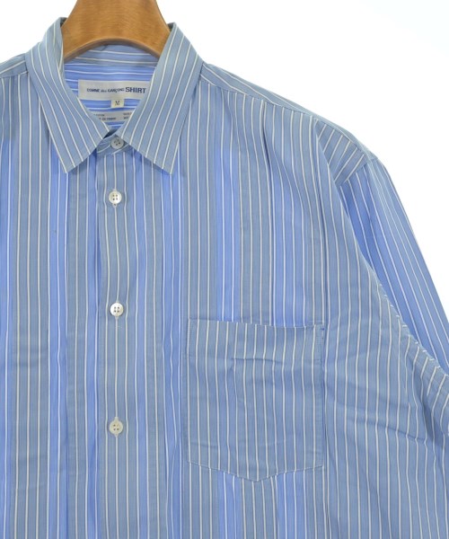 COMME des GARCONS SHIRT（コムデギャルソンシャツ）カジュアルシャツ 青 サイズ:M メンズ/2200722589021
