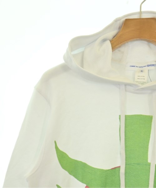 COMME des GARCONS SHIRT（コムデギャルソンシャツ）パーカー 白 サイズ:XL メンズ/2200725415082