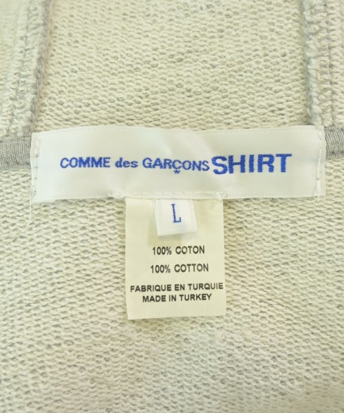 COMME des GARCONS SHIRT（コムデギャルソンシャツ）パーカー グレー サイズ:L メンズ/2200727082015