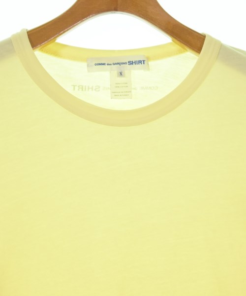 COMME des GARCONS SHIRT（コムデギャルソンシャツ）Tシャツ・カットソー 黄 サイズ:X(XL位) メンズ/2200727823328