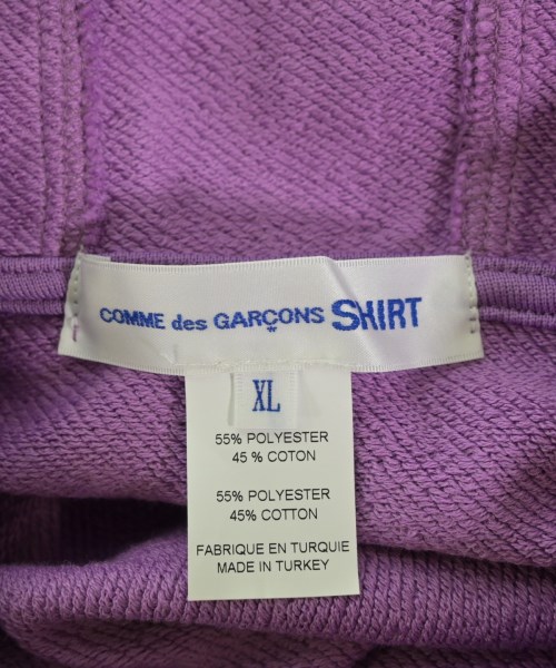 COMME des GARCONS SHIRT（コムデギャルソンシャツ）パーカー 紫 サイズ:XL メンズ/2200727882141