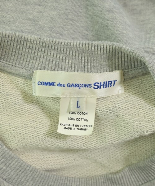 COMME des GARCONS SHIRT（コムデギャルソンシャツ）スウェット グレー サイズ:L メンズ/2200728060036
