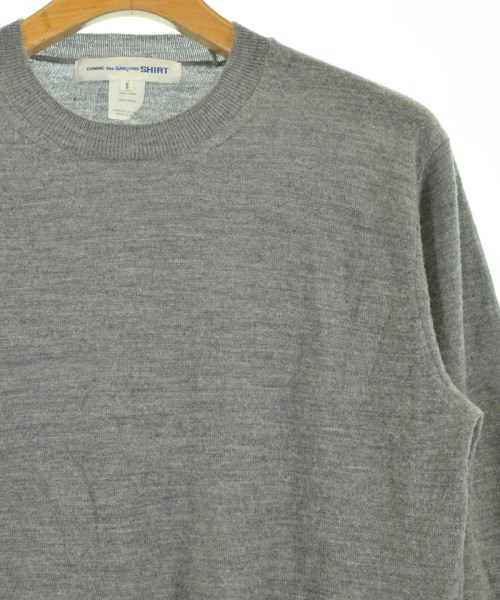 COMME des GARCONS SHIRT（コムデギャルソンシャツ）ニット・セーター グレー サイズ:S メンズ/2200728071025