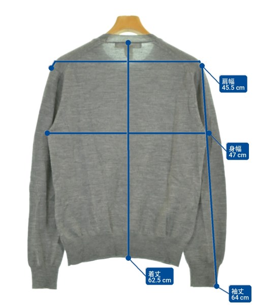 COMME des GARCONS SHIRT（コムデギャルソンシャツ）ニット・セーター グレー サイズ:S メンズ/2200728071025