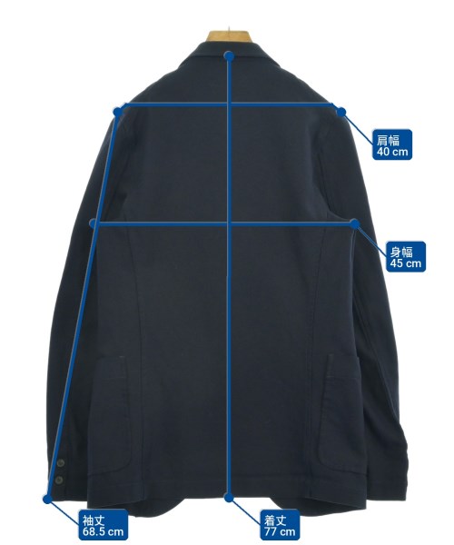 COMME des GARCONS SHIRT（コムデギャルソンシャツ）テーラードジャケット 紺 サイズ:S メンズ/2200728170018
