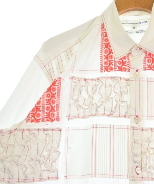 COMME des GARCONS SHIRT（コムデギャルソンシャツ）カジュアルシャツ 白 サイズ:M メンズ/2200728373051