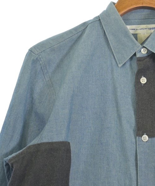 COMME des GARCONS SHIRT（コムデギャルソンシャツ）カジュアルシャツ 青 サイズ:M メンズ/2200728545021