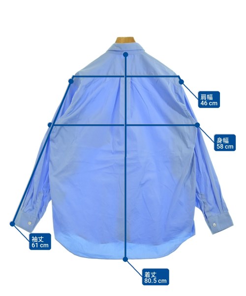 COMME des GARCONS SHIRT（コムデギャルソンシャツ）カジュアルシャツ 青 サイズ:M メンズ/2200728669017