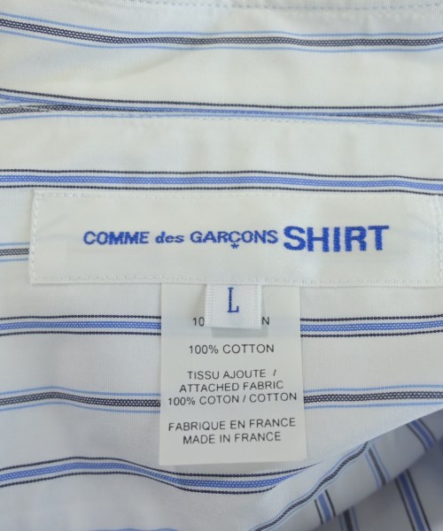 COMME des GARCONS SHIRT（コムデギャルソンシャツ）カジュアルシャツ 白 サイズ:L メンズ/2200728671171