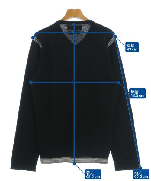 COMME des GARCONS SHIRT（コムデギャルソンシャツ）ニット・セーター 黒 サイズ:M メンズ/2200729052047