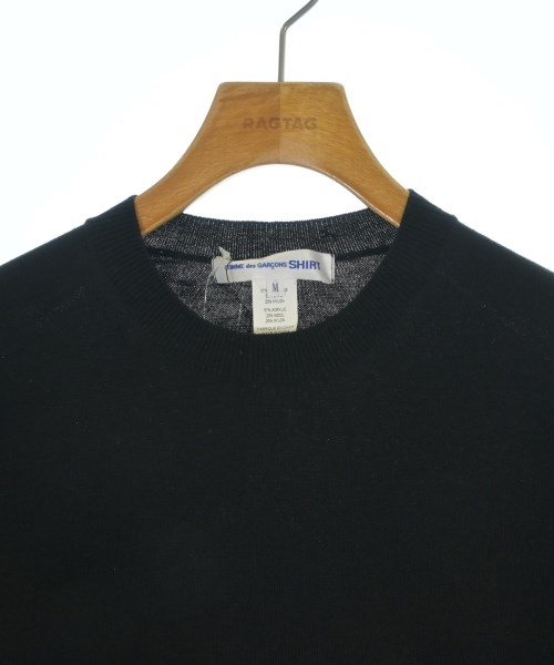 COMME des GARCONS SHIRT（コムデギャルソンシャツ）ニット・セーター 黒 サイズ:M メンズ/2200682294058