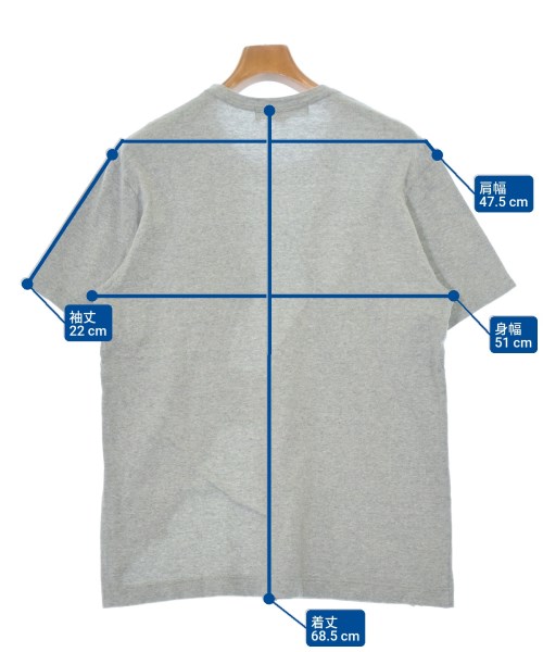 COMME des GARCONS SHIRT（コムデギャルソンシャツ）Tシャツ・カットソー グレー サイズ:L メンズ/2200682298018
