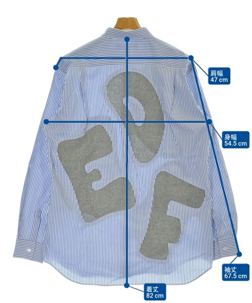COMME des GARCONS SHIRT（コムデギャルソンシャツ）カジュアルシャツ 白 サイズ:XL メンズ/2200682580038
