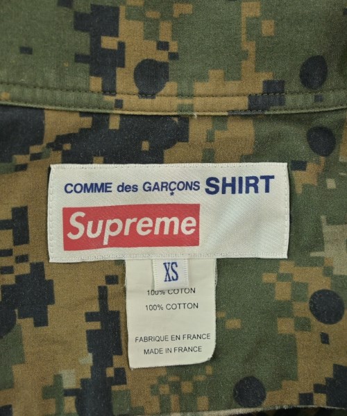 Supreme（シュプリーム）カジュアルシャツ 茶 サイズ:XS メンズ/2200682602013