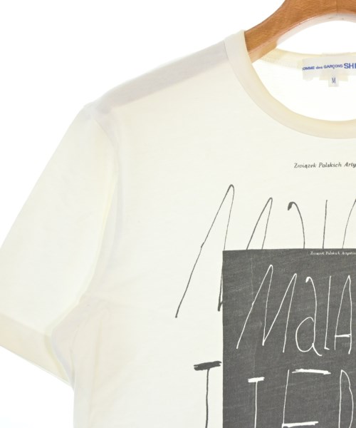 COMME des GARCONS SHIRT（コムデギャルソンシャツ）Tシャツ・カットソー 白 サイズ:M メンズ/2200683104158