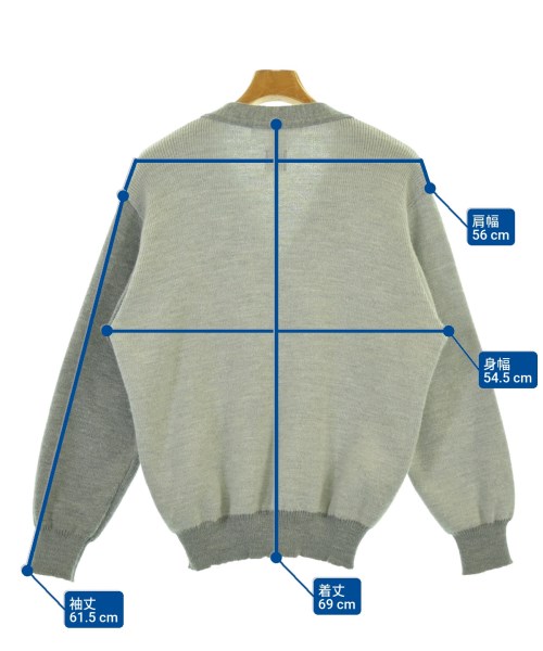 COMME des GARCONS SHIRT（コムデギャルソンシャツ）カーディガン グレー サイズ:M メンズ/2200683267082