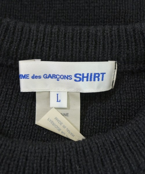 COMME des GARCONS SHIRT（コムデギャルソンシャツ）ニット・セーター 黒 サイズ:L メンズ/2200683278057