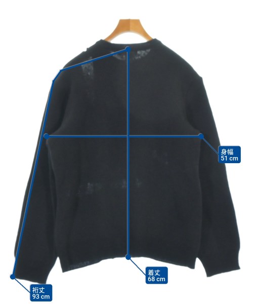 COMME des GARCONS SHIRT（コムデギャルソンシャツ）ニット・セーター 黒 サイズ:L メンズ/2200683278057