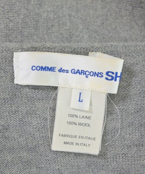 COMME des GARCONS SHIRT（コムデギャルソンシャツ）カーディガン グレー サイズ:L メンズ/2200683278071