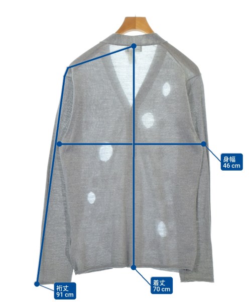 COMME des GARCONS SHIRT（コムデギャルソンシャツ）カーディガン グレー サイズ:L メンズ/2200683278071